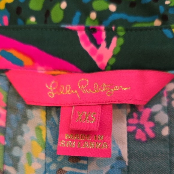 Lilly Pulitzer Seana Chillylilly Dress UPF 50 In Sunshine Jungle NWOT - Picture 4 of 5